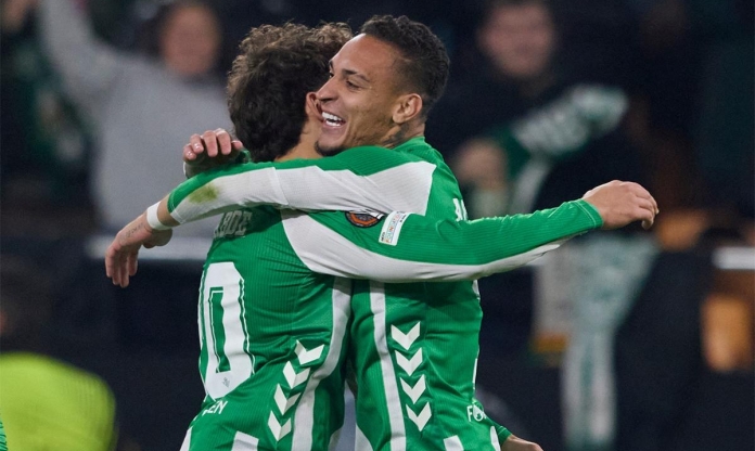 Antony tỏa sáng trong ngày chiến thắng của Real Betis