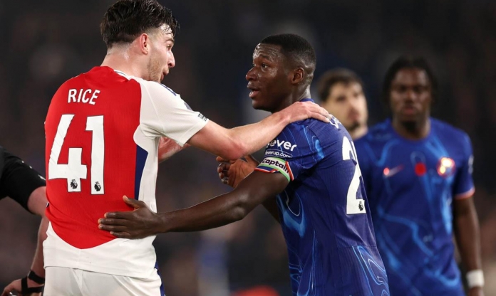 Declan Rice nhắn tin 'bí mật' cho Caicedo trước derby London