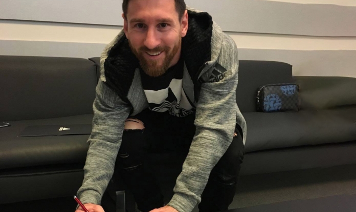 Messi chính thức đàm phán ký hợp đồng với bến đỗ 'hạnh phúc'