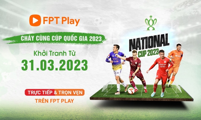 Lịch thi đấu vòng loại Cúp Quốc gia 2023: kỳ phùng địch thủ đối đầu