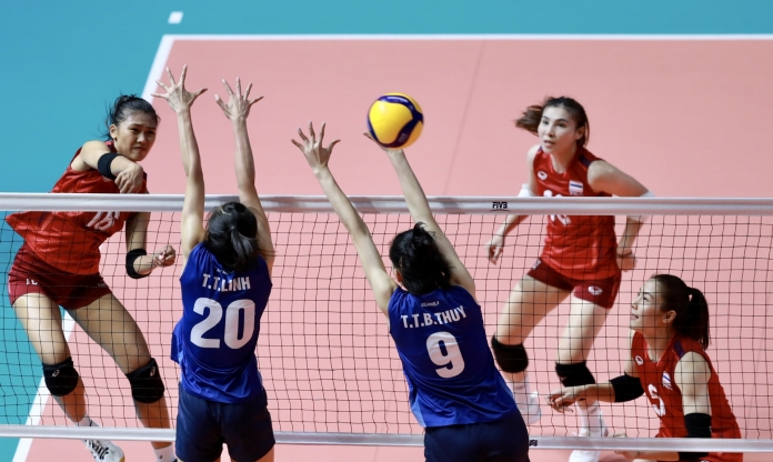 Việt Nam giành HCB bóng chuyền nữ sau trận thua Thái Lan