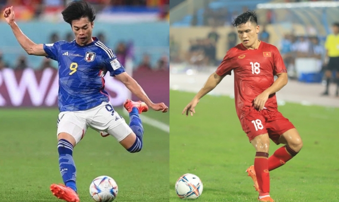Nhật Bản có giá trị đội hình gấp 43 lần so với đội tuyển Việt Nam