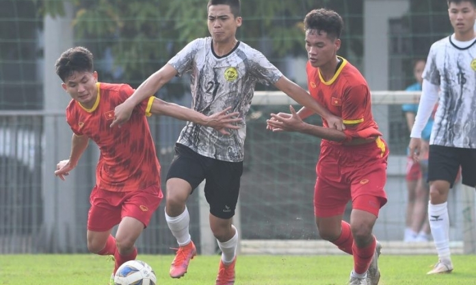 U20 Việt Nam bị đội hạng Nhất cầm hòa trước ngày sang UAE