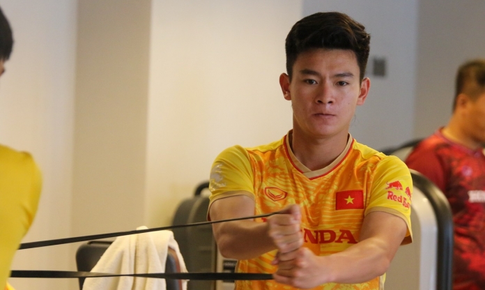 Dàn sao U23 Việt Nam 'đốn tim' người hâm mộ trong phòng gym tại Qatar