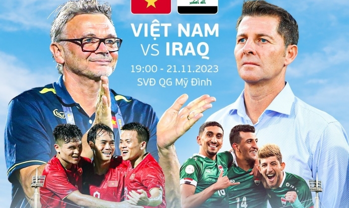 Kế hoạch quan trọng khi Việt Nam đấu Iraq trên sân Mỹ Đình