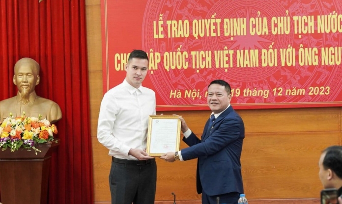 Nguyễn Filip chính thức nhận quốc tịch, sẵn sàng lên ĐT Việt Nam