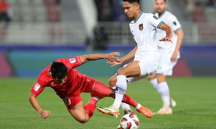 Indonesia phạm lỗi nhiều nhất vòng bảng Asian Cup