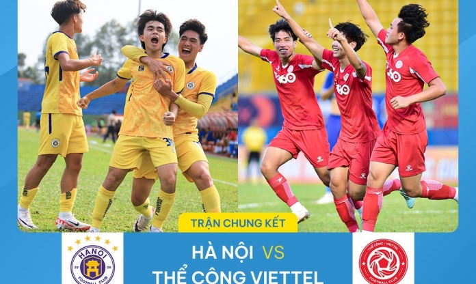 Trực tiếp U19 Hà Nội 0-0 U19 Viettel: Tấn công hấp dẫn