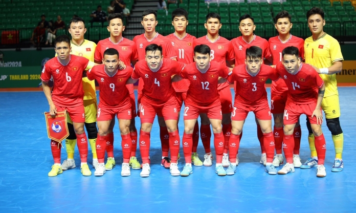 Việt Nam tụt hạng sâu trên BXH futsal thế giới