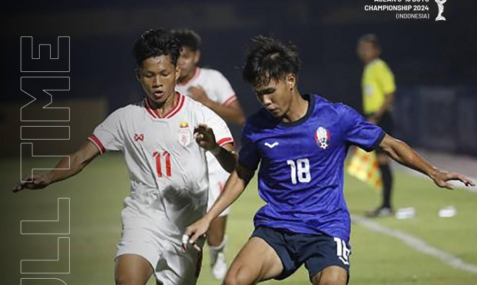 Thắng ngược Myanmar, Campuchia thách thức ngôi đầu của U16 Việt Nam
