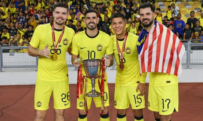 Tiền đạo V-League giúp ĐT Malaysia vô địch sau hơn 1 thập kỷ