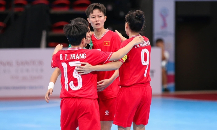 Futsal nữ Việt Nam vs Indonesia: Tiếp tục thắng đậm