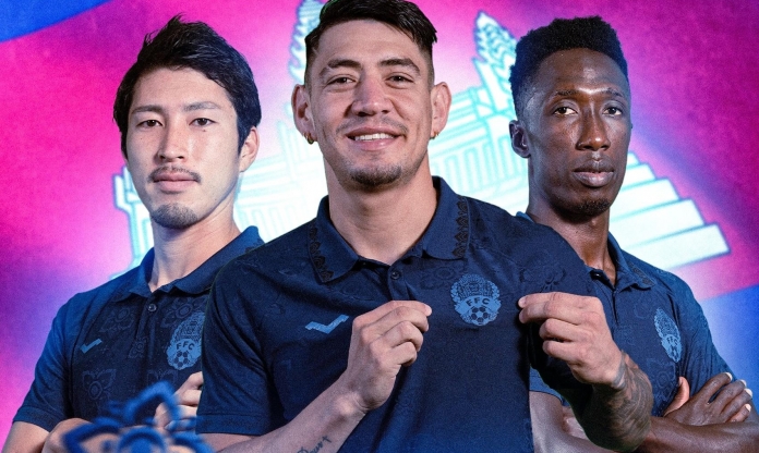 Tiền đạo Colombia thốt lên khi được khoác áo ĐT Campuchia đá AFF Cup