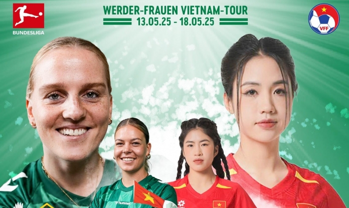 Miễn phí vé xem trận ĐT nữ Việt Nam vs CLB Bundesliga