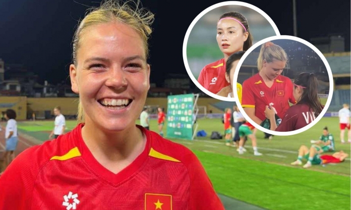 Chị gái Florian Wirtz đổi áo, khen 'hot girl' ĐT nữ Việt Nam