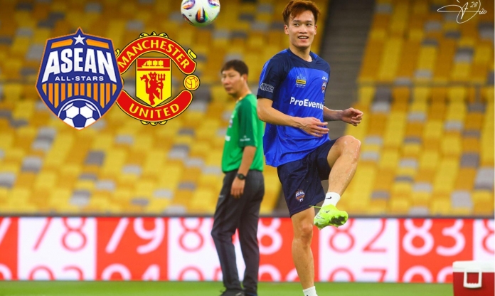 Hoàng Đức đá chính trận ASEAN All-Stars vs MU?