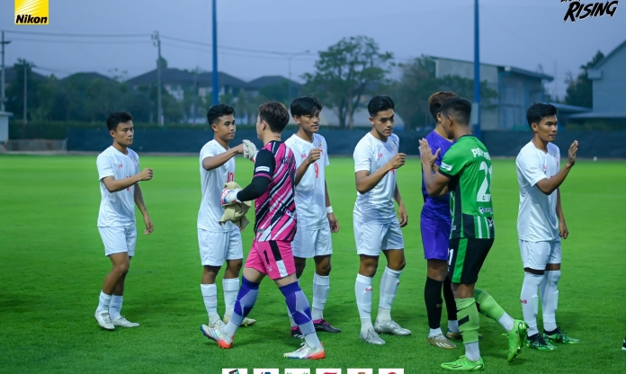 U22 Myanmar thắng đội bóng Thái Lan trước thềm SEA Games 32