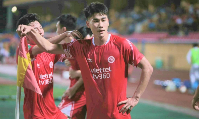 Trực tiếp Viettel 2-0 Nam Định: Nhâm Mạnh Dũng nổ súng