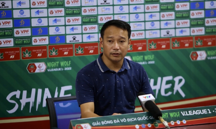 HLV Nam Định chỉ thẳng vấn đề ở trận hoà HAGL