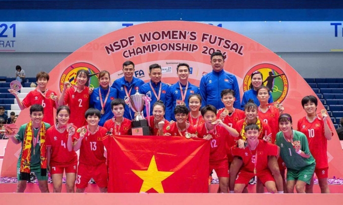 'ĐT futsal nữ Việt Nam đang lướt nhanh như cá mập'