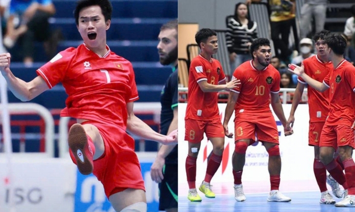 Báo Indonesia hết lời ca ngợi ĐT futsal Việt Nam