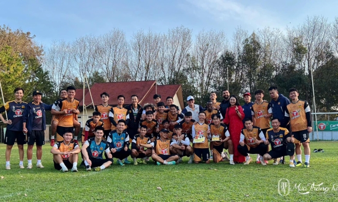 HAGL khai xuân, ra mắt 9 sao trẻ cho U22 Việt Nam ở SEA Games