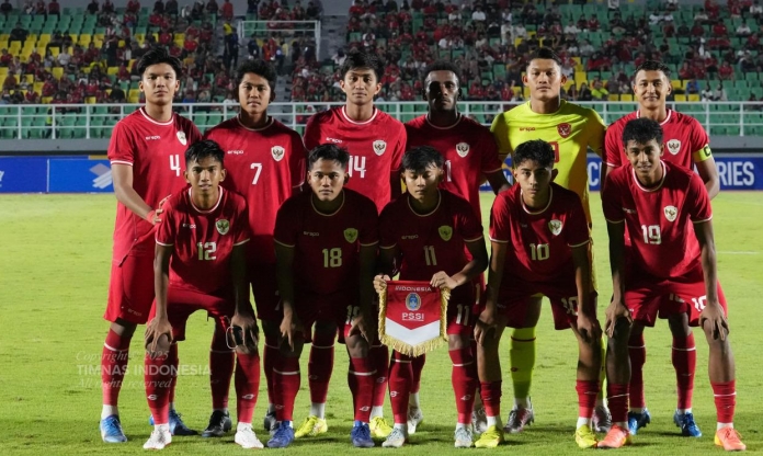 Indonesia công bố danh sách dự VCK U20 châu Á 2025