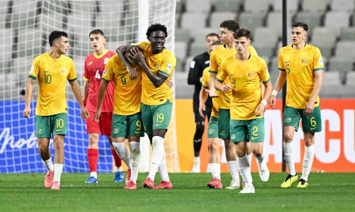 U20 Úc thắng hủy diệt 5-1, Trung Quốc có niềm vui ngày ra quân giải châu Á