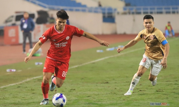 Hậu vệ ĐT Việt Nam nói gì sau khi giúp Viettel vô địch lượt đi V-League?