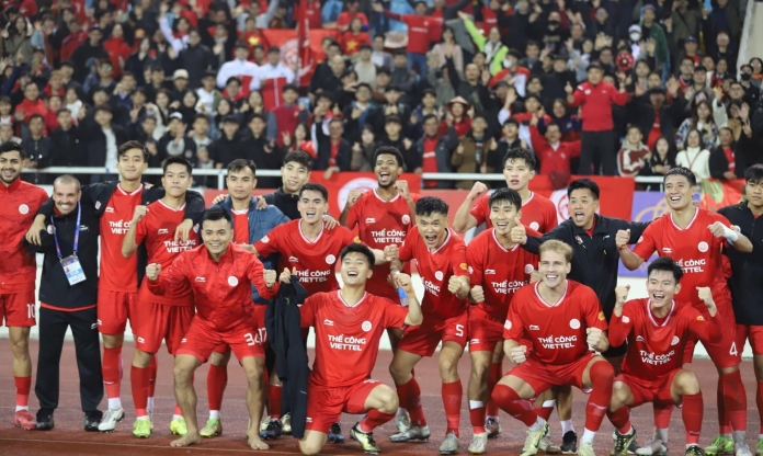 Thể Công Viettel vô địch lượt đi V-League 2024/25