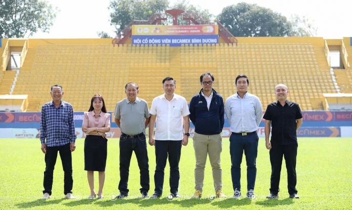 AFC thăm sân nhà mới toanh của ĐT Việt Nam: Đủ tiêu chuẩn nhưng cần nâng cấp