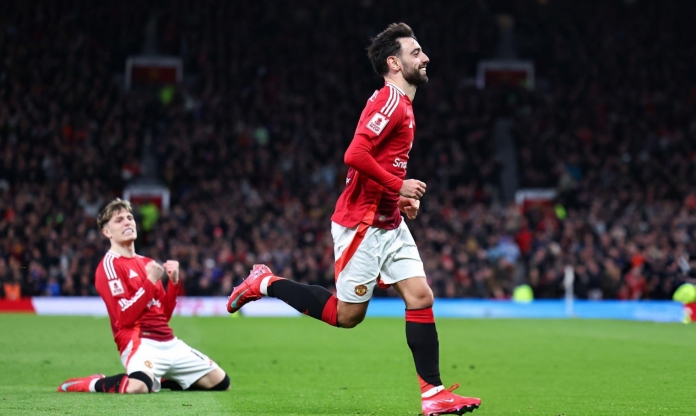 Vừa bị loại khỏi FA Cup, Bruno Fernandes muốn MU vô địch Europa League