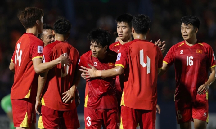 Trực tiếp bóng đá Việt Nam 4-0 Lào: Hai Long nổ súng