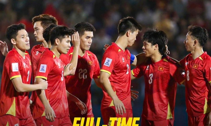 ĐT Việt Nam tăng 4 bậc FIFA sau trận thắng 5-0 Lào