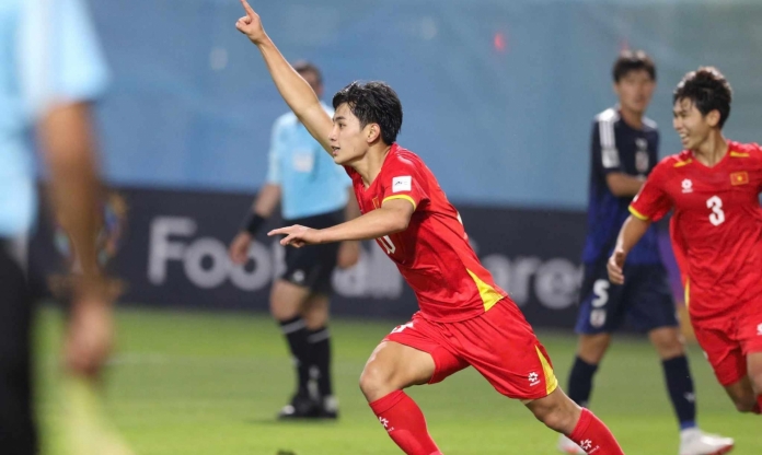 AFC khen hết lời 'hot boy' số 1 U17 Việt Nam sau trận hoà Nhật Bản