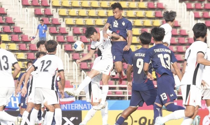 U23 Thái Lan thua đau Hồng Kông trên sân nhà
