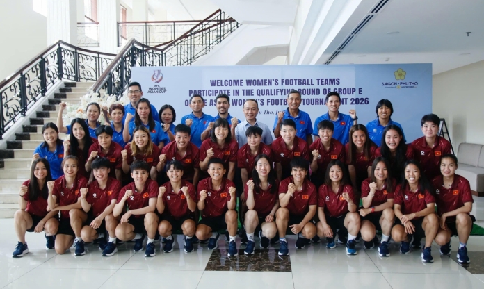 ĐT nữ Việt Nam nhận quà tinh thần lớn trước giải châu Á