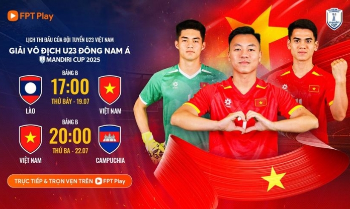 NHM nhận tin không thể vui hơn ở giải đấu U23 Việt Nam 2 lần vô địch