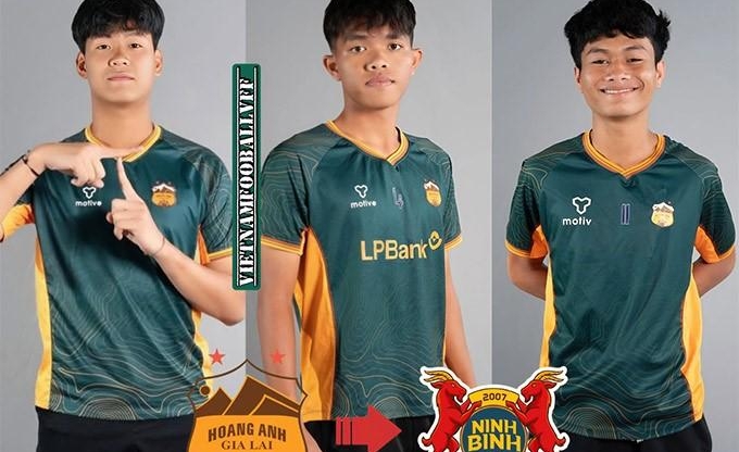 Thêm 3 cầu thủ HAGL gia nhập 'đại gia' V-League