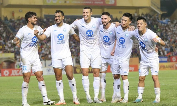 Nam Định đá 3 trận trên sân nhà ở Shopee Cup