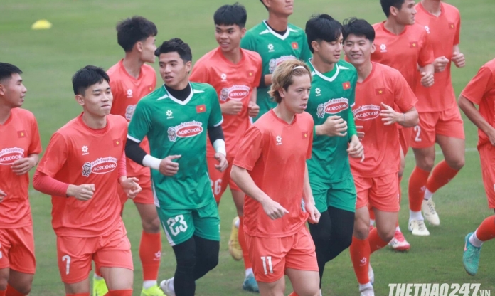 U23 Việt Nam tập bài không thể thiếu trước khi sang Indonesia