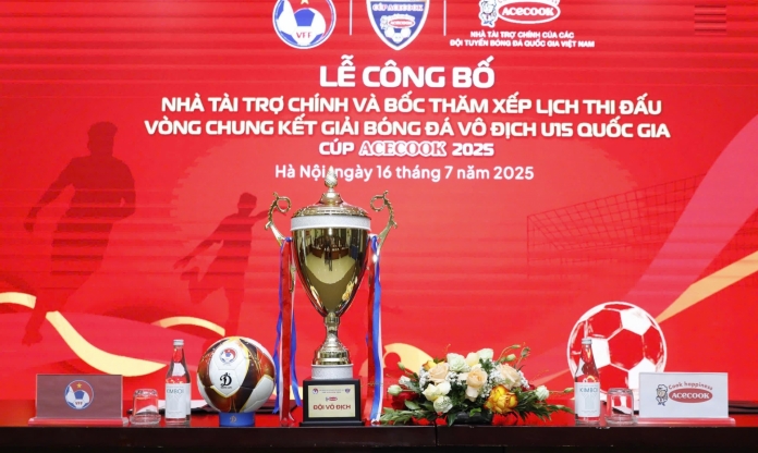 Xác định 3 bảng đấu hấp dẫn tại VCK U15 Quốc gia