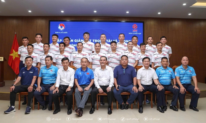 VFF chia tay 5 trọng tài ngay trước V-League 2025/26
