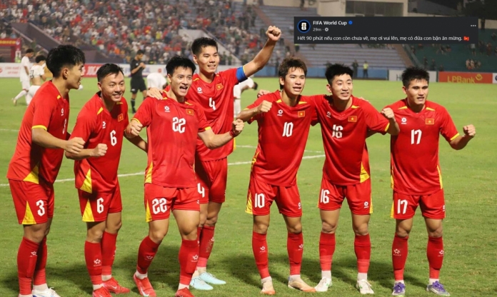 FIFA gọi tên U23 Việt Nam sau trận thắng Yemen