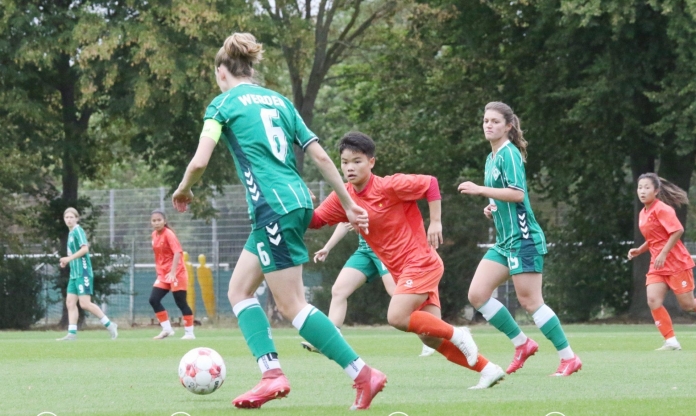 Tuyển Việt Nam thua đậm 1-6 trước đội bóng châu Âu