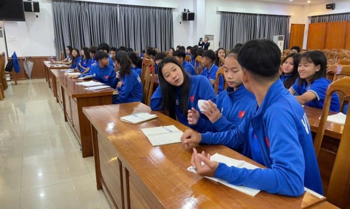 VFF tổ chức đào tạo dinh dưỡng cho các đội trẻ nữ