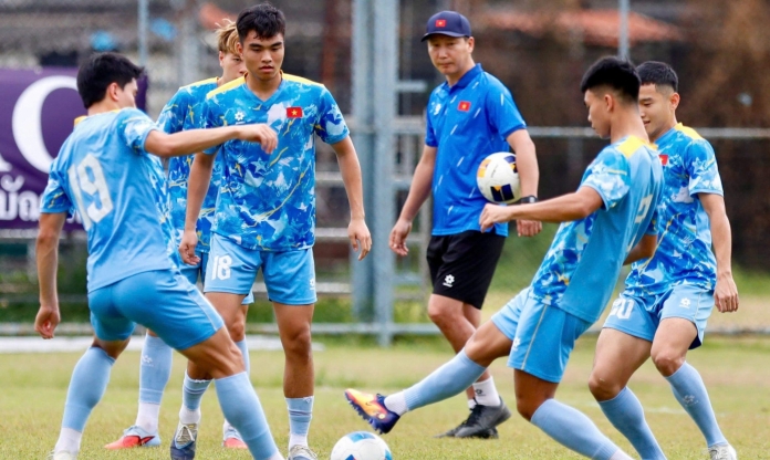 U22 Việt Nam nhận tin cực vui ở trận đấu U22 Malaysia