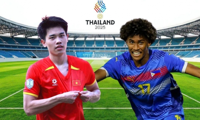 Duyên đối đầu của bóng đá Việt Nam và Philippines tại SEA Games 33