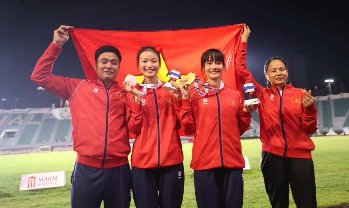 Điền kinh Việt Nam hoàn thành nhiệm vụ SEA Games 33, nhận thưởng 1 tỷ đồng