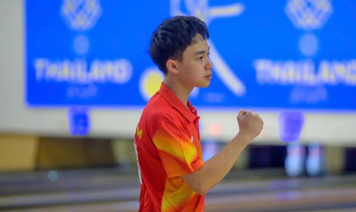 Trần Hoàng Khôi và tấm HCV Bowling lịch sử của Việt Nam ở SEA Games 33